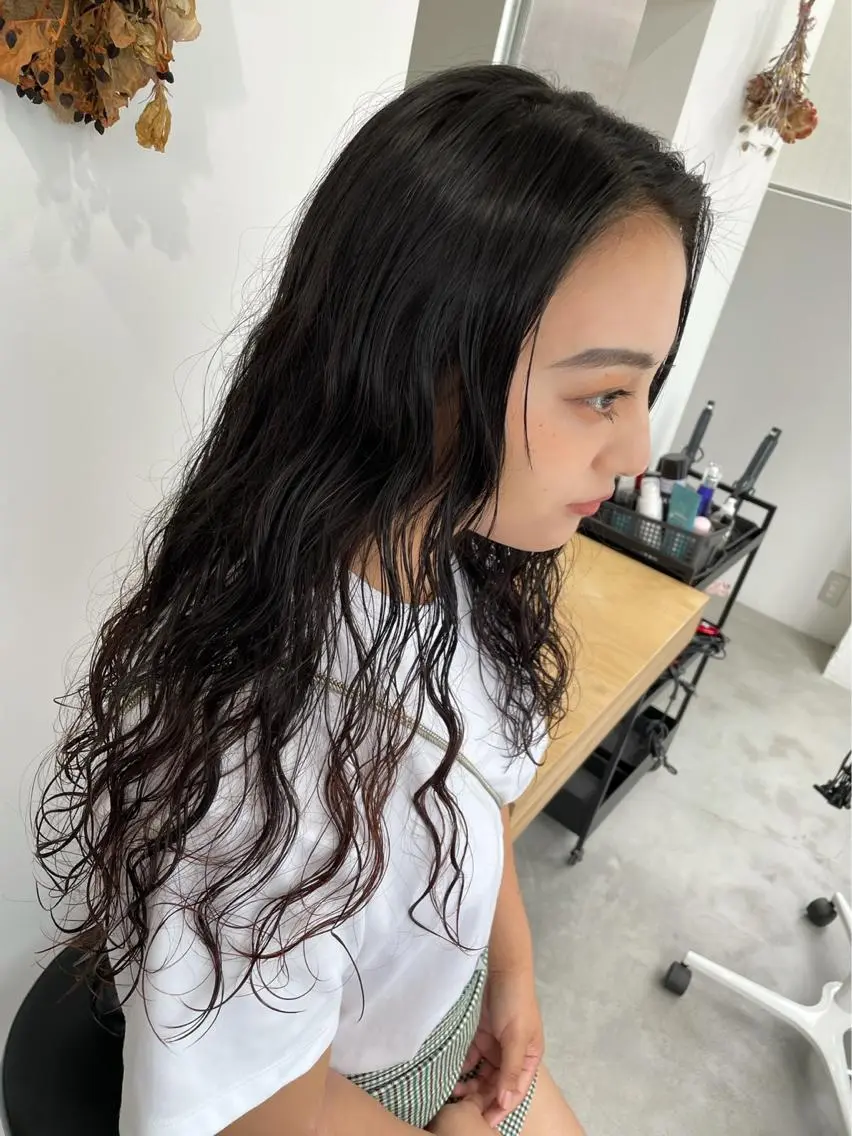 ロング hair salonのヘアスタイル