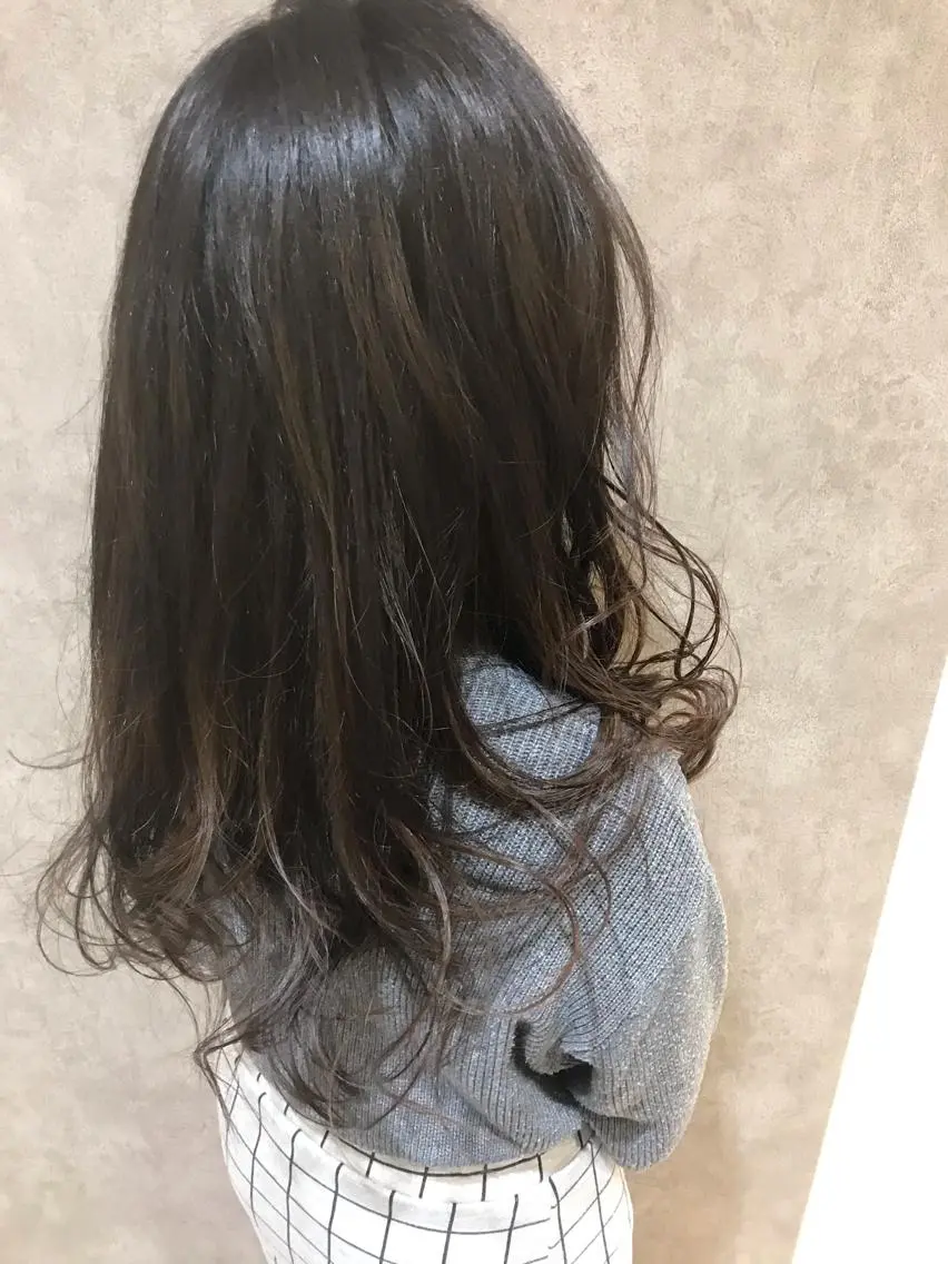 セミロング ヘアカラー トリートメント ショート／透明感 カラー加治竜汰💡のヘアスタイル