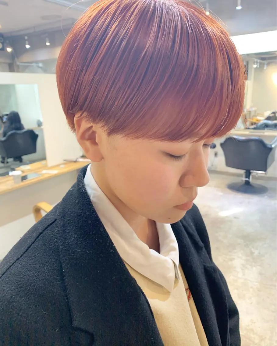 ショート カラー ヘアカラー トリートメント 坂本 裕介のヘアスタイル