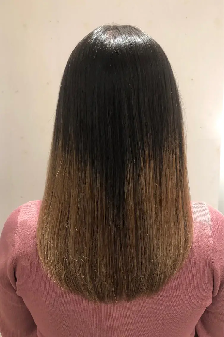 ロング 青木 ありさのヘアスタイル