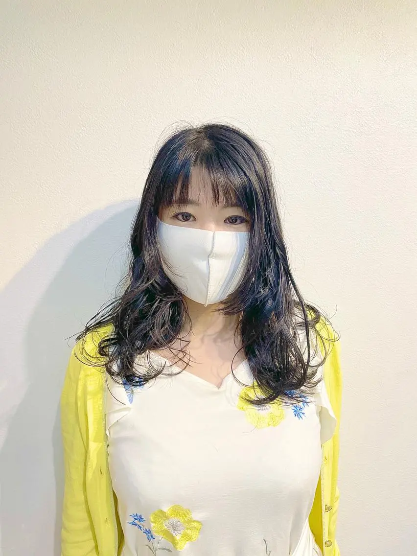 セミロング Kamiya's TOKYO 安孫子のヘアスタイル