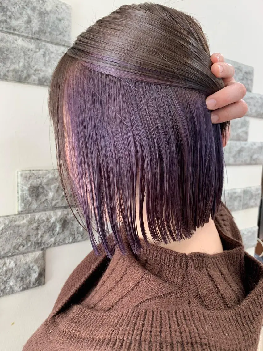 ショート カラー ヘアカラー 薄田 珠美のヘアスタイル