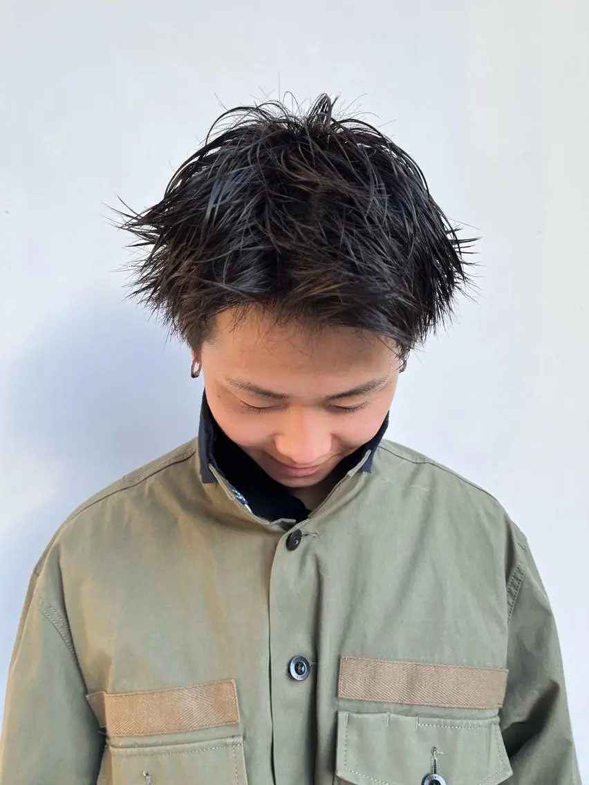 ショート メンズ カット メンズショート 店長 清原佑太のヘアスタイル