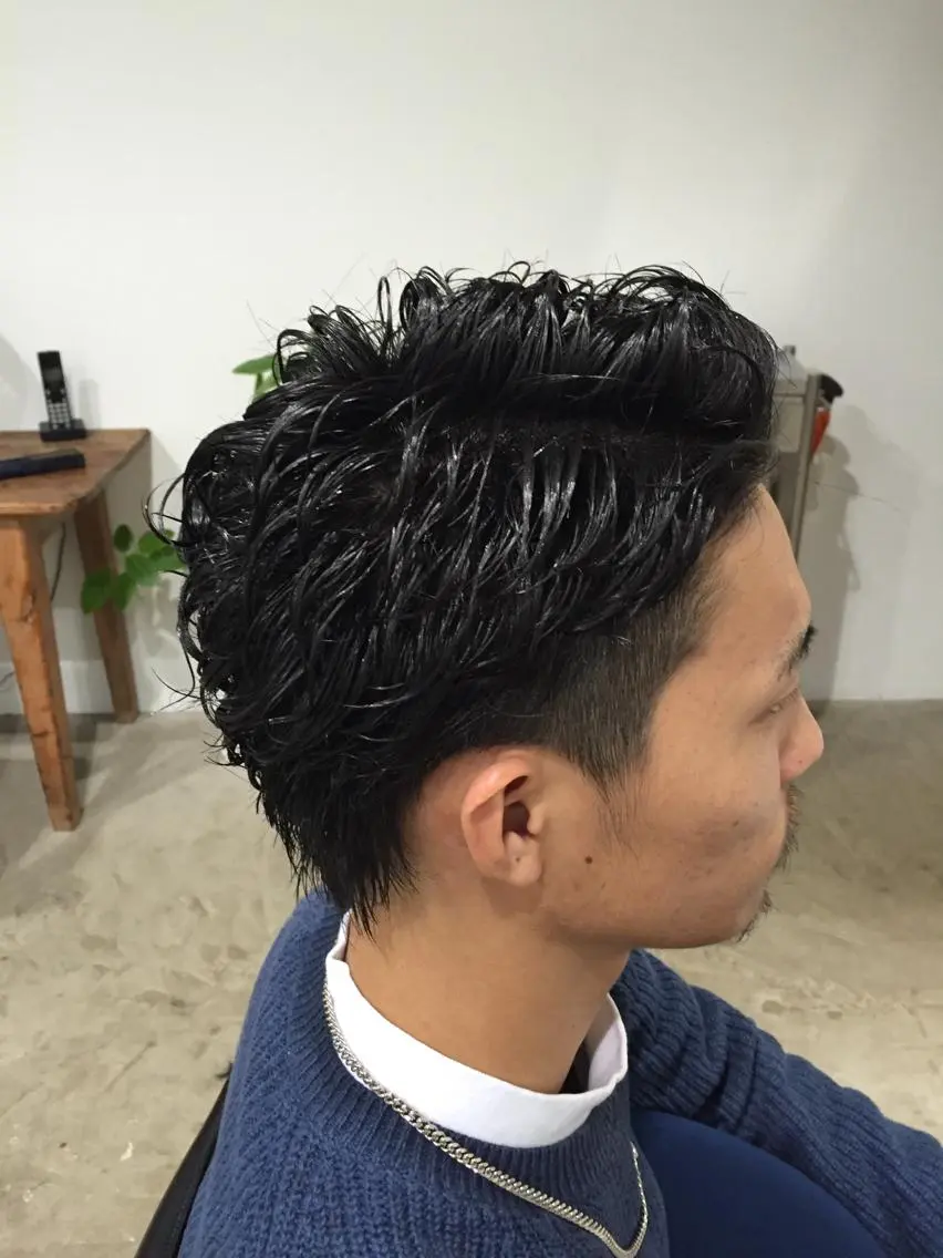 パーマ メンズ creep hair nozomiのヘアスタイル