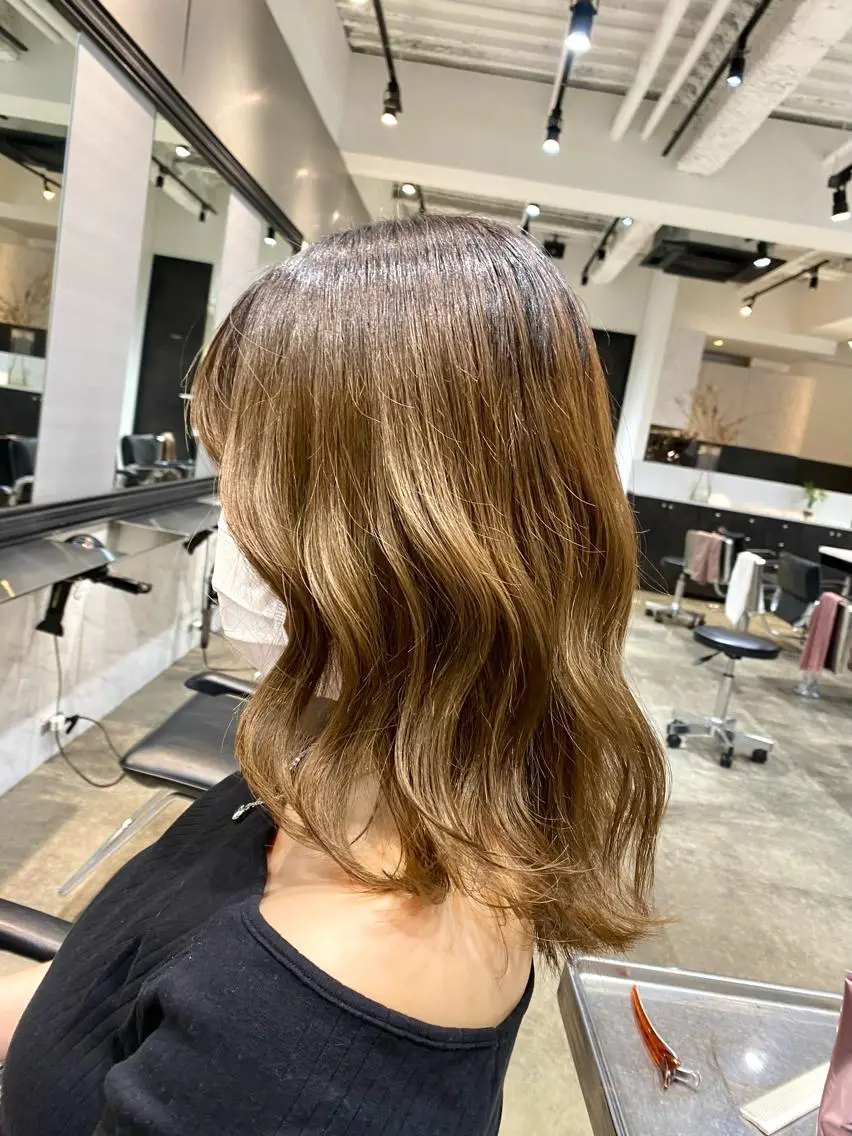 ミディアム 増子 祐太朗のヘアスタイル