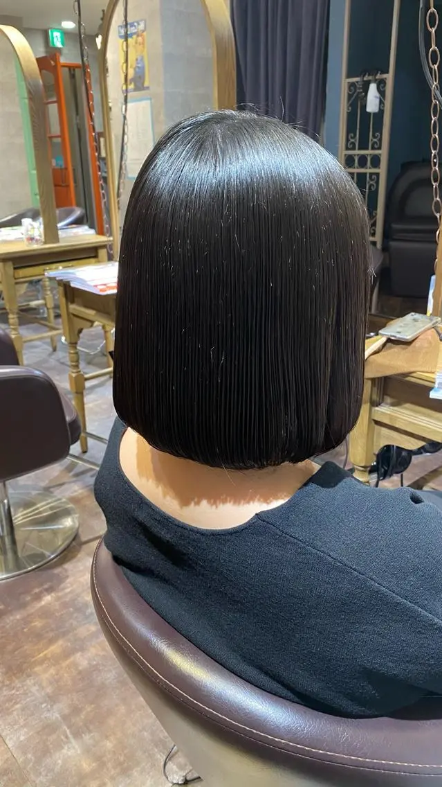ミディアム 𝑺𝒂𝒌𝒊 🩶マンツーマン施術のヘアスタイル