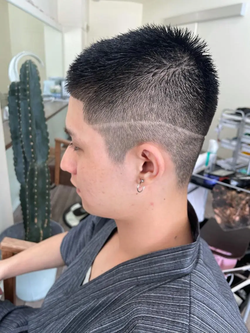 ショート メンズ カット WEST OLAND加藤圭介のヘアスタイル