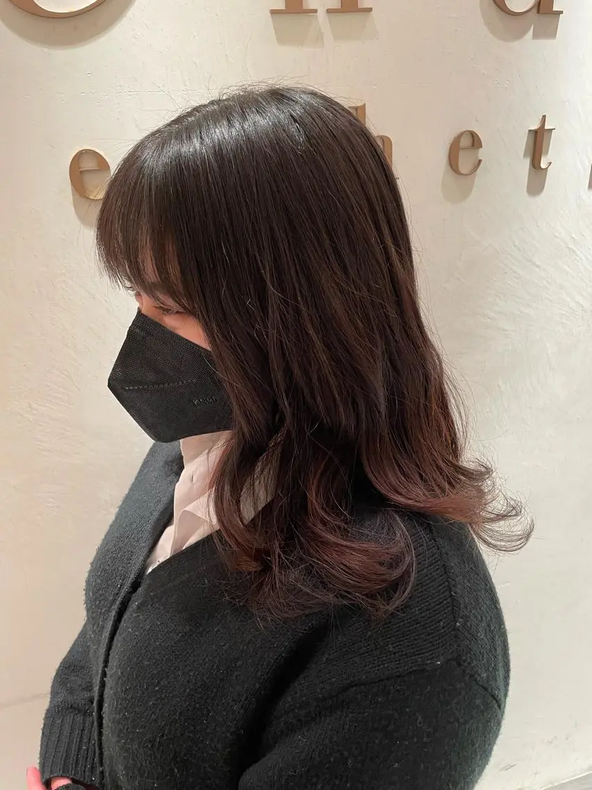セミロング パーマ RINA 🦋🫧のヘアスタイル