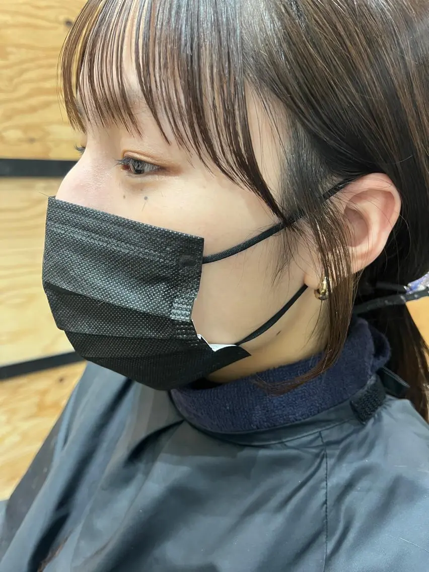 ミディアム カラー パーマ ヘアアレンジ メンズ キッズ ネイル マツエク・マツパ アイブロウ メンズブリーチ メンズハイライト メンズインナーカラー メンズ韓国風 ブリーチ 久木原 ゆりのヘアスタイル