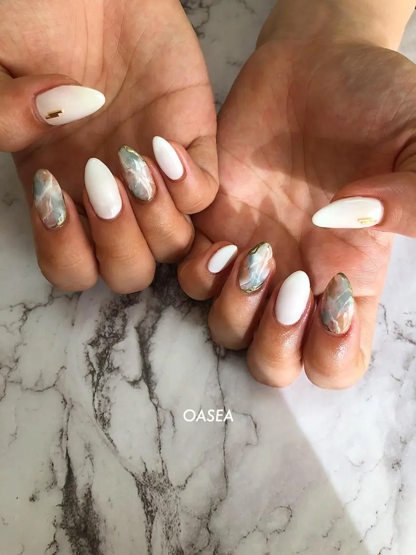 ネイル ハンドネイル 🌞💜 KAORI 🌴のネイルデザイン