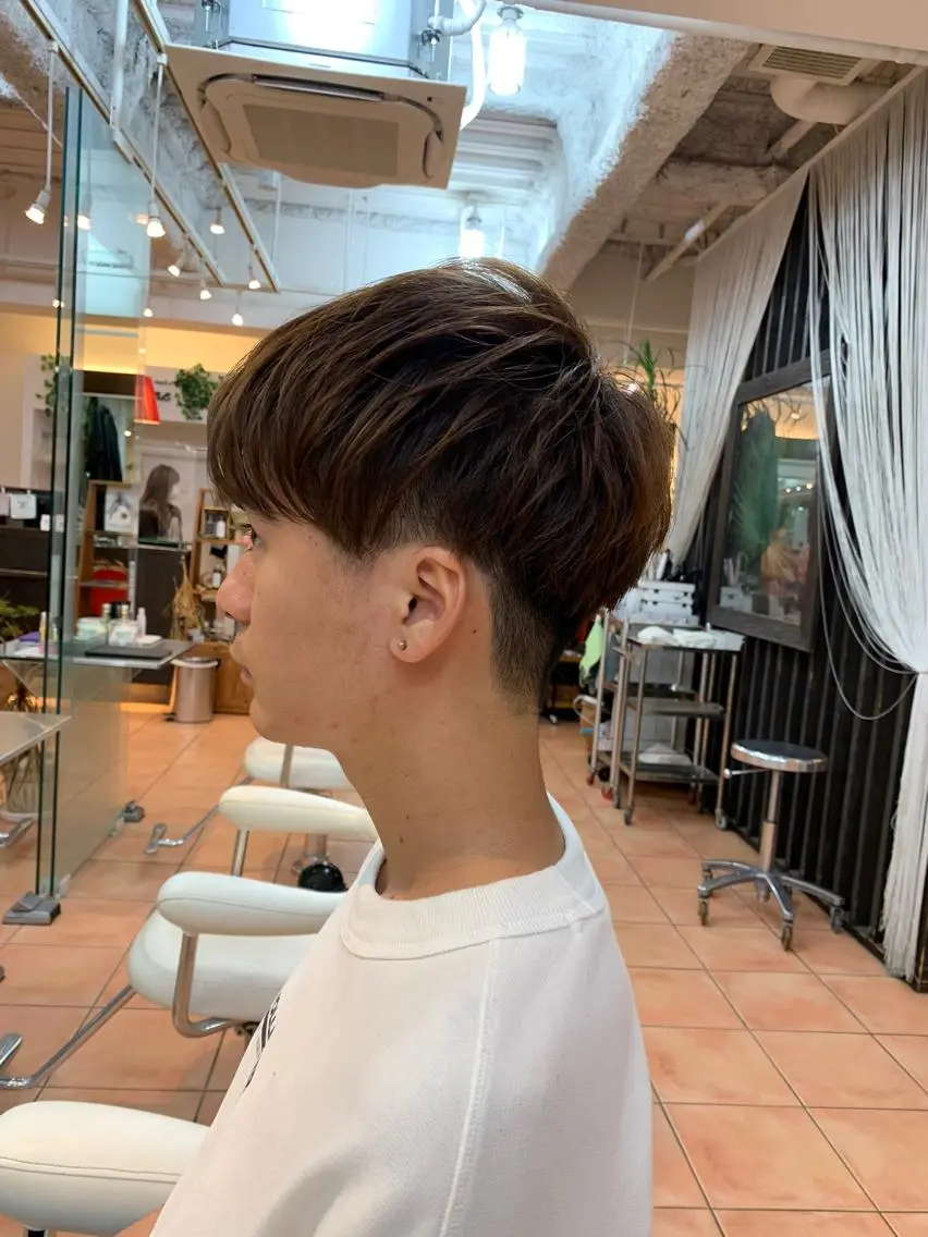 ショート メンズ マッシュ 刈り上げ ayaka 大宮のヘアスタイル