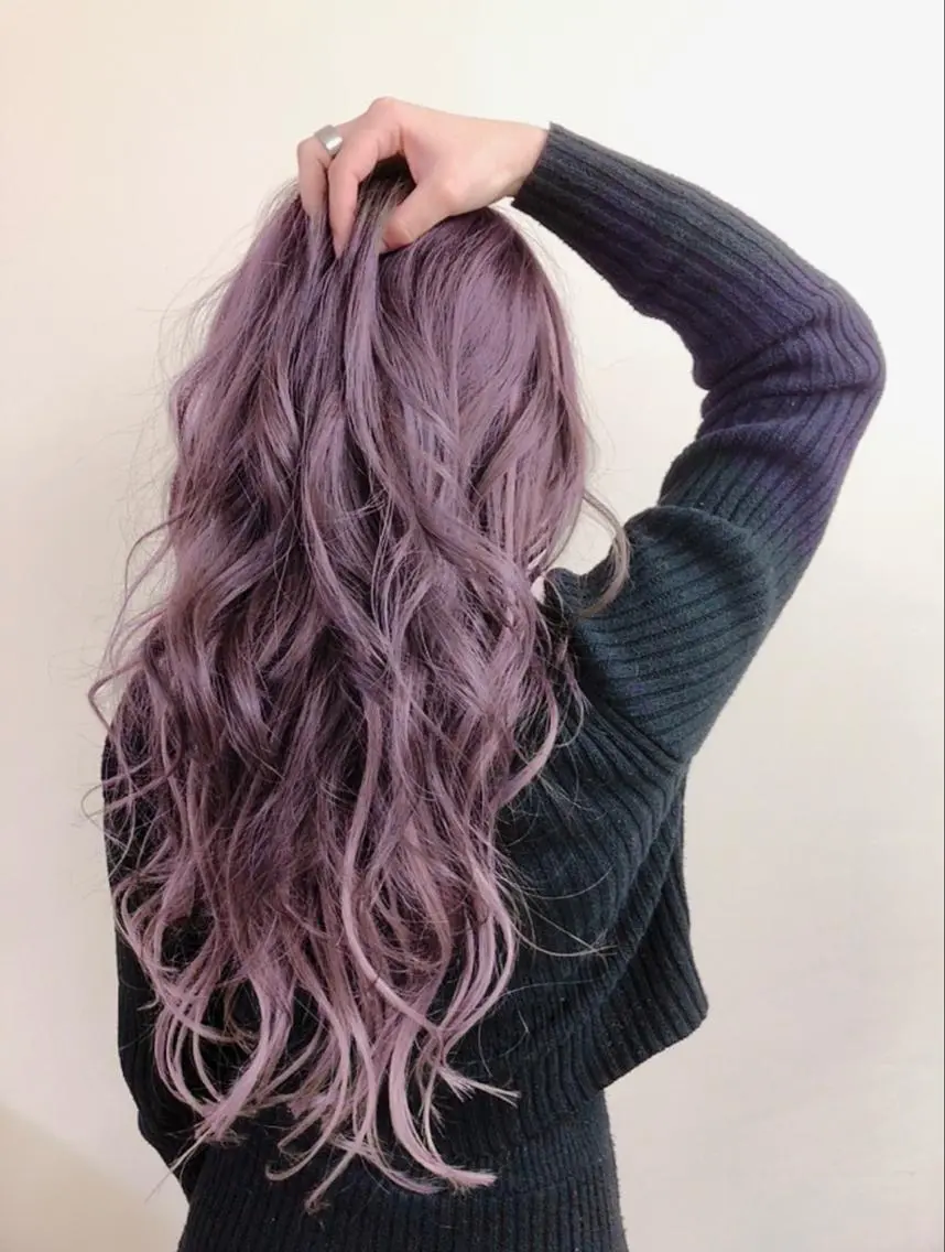 カラー ロング 🪽新宿 プルエクステ🫧のヘアスタイル