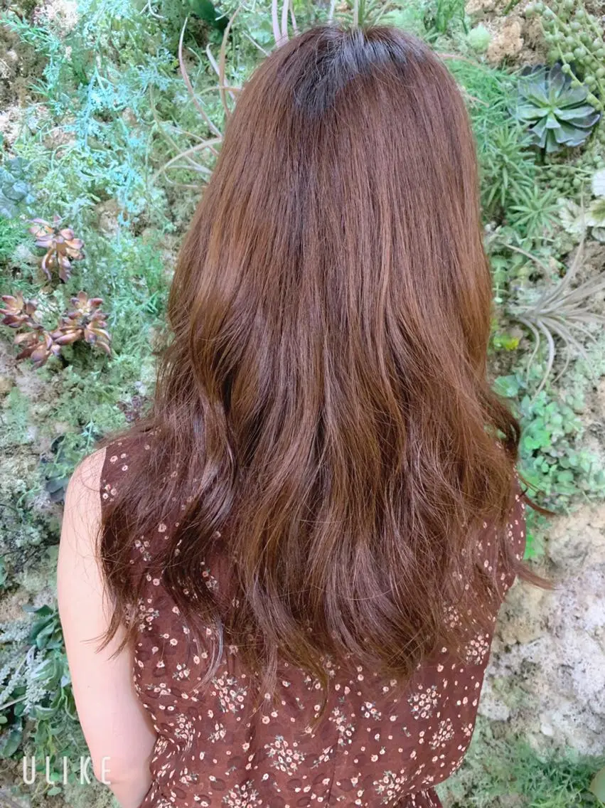 ロング 支持率No.1💖 オチアイのヘアスタイル