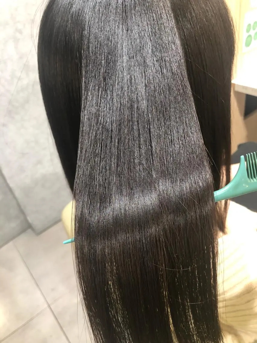 ロング カット 縮毛矯正 トリートメント 【髪質改善特化･ 福田航洋】のヘアスタイル
