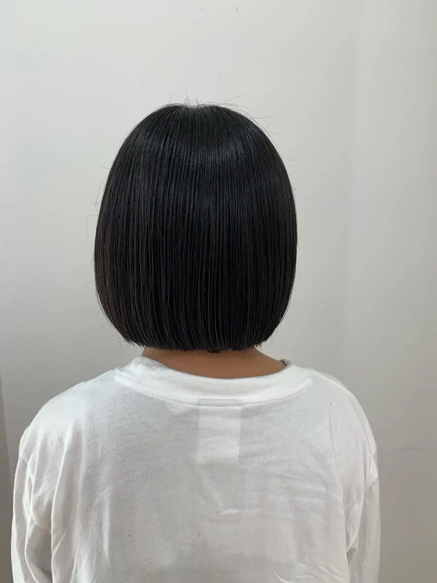 ショート 前下がりボブ ボブ メンズパーマ特化⚡️ 中村 駿のヘアスタイル