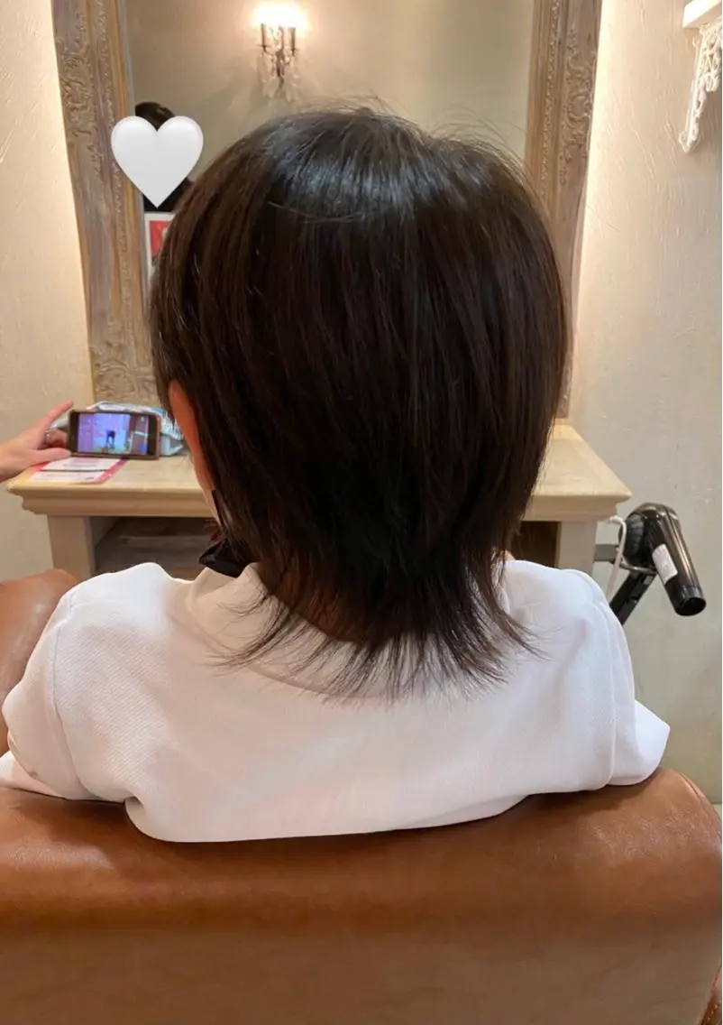 メンズ 井上 日菜乃のヘアスタイル