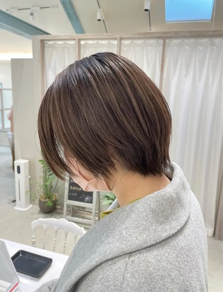 ショート カラー ショートヘア N'SOL戸田店 加藤颯馬のヘアスタイル