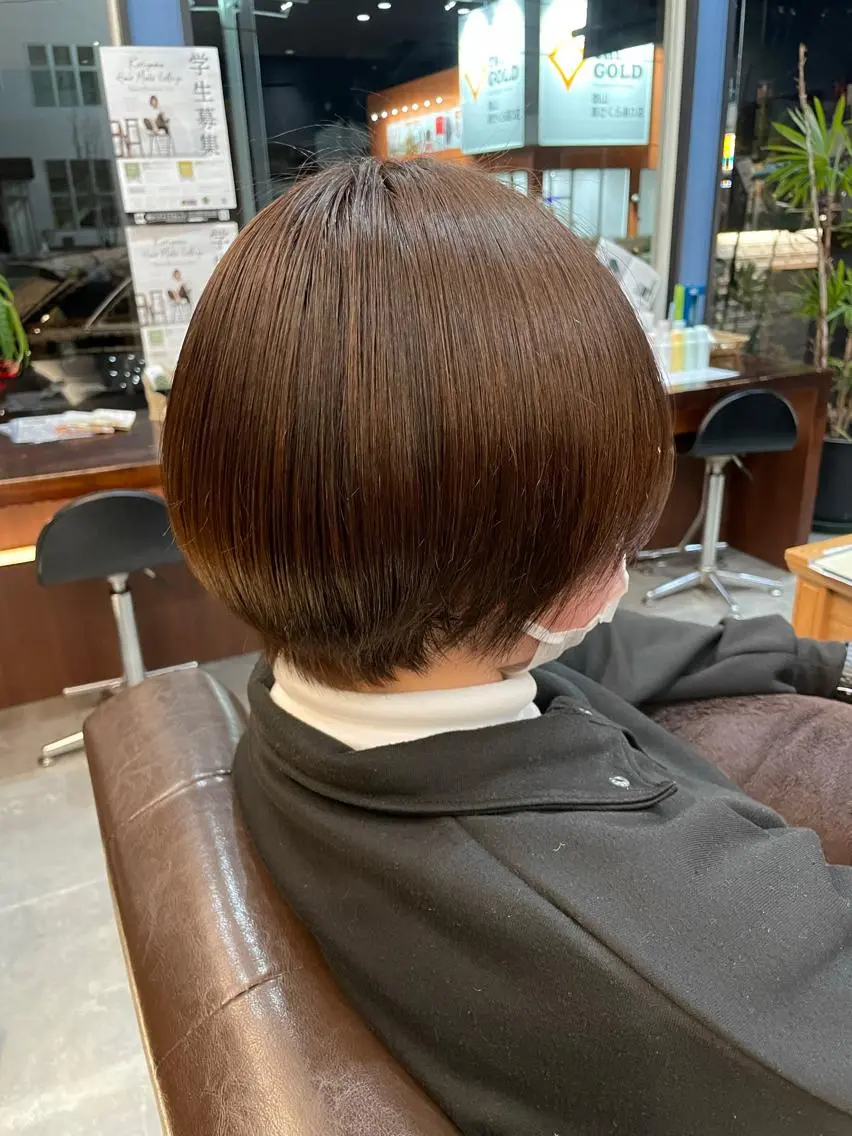 カラー ブラウンカラー カット トリートメント 🎀Kubu🍀 Natsumu🎀のヘアスタイル