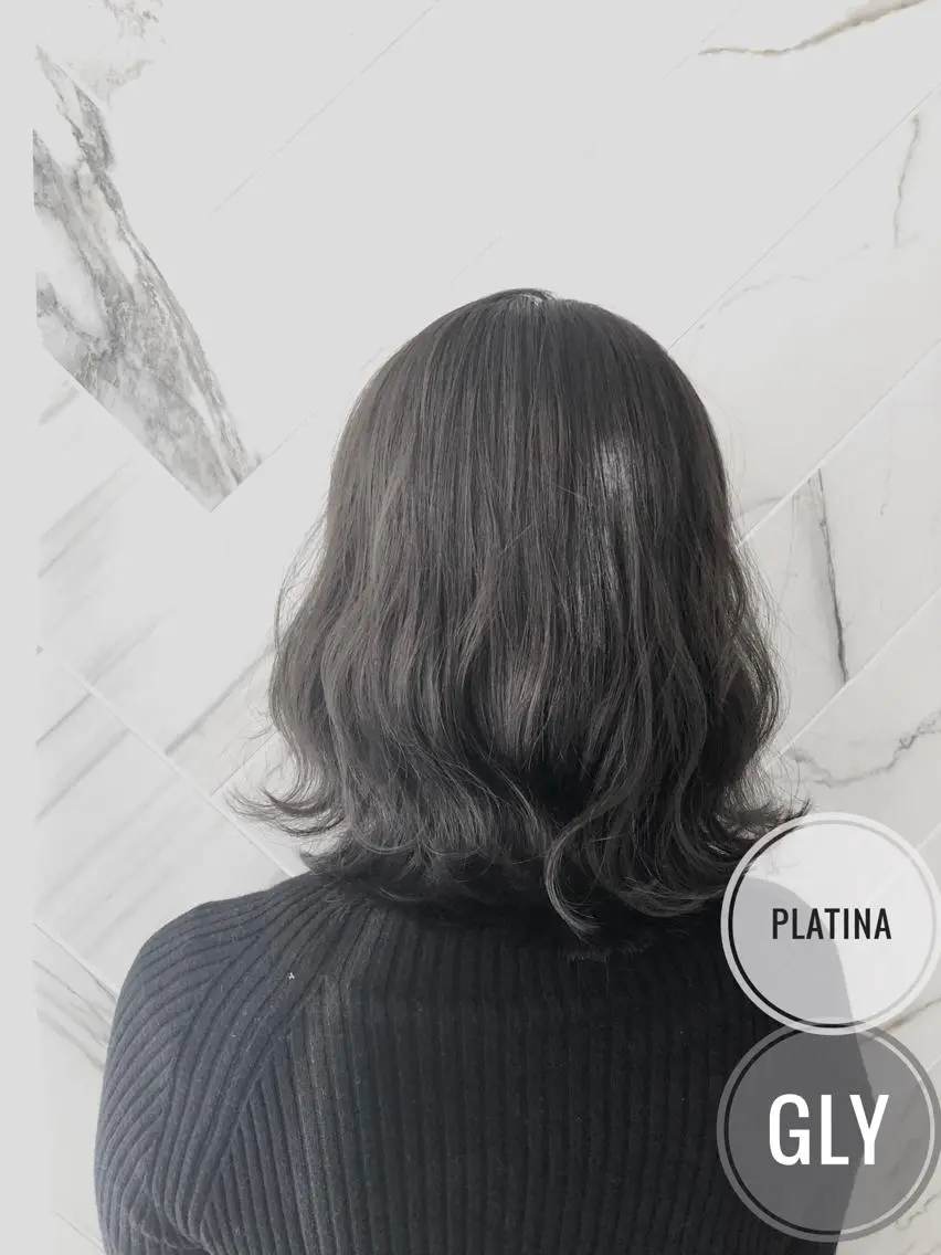 ミディアム カラー ヘアアレンジ ミディアムパーマ アディクシーカラー 透明感カラー イルミナカラー オーガニックカラー ✨似合うのその先へ✨ 田中延和のヘアスタイル