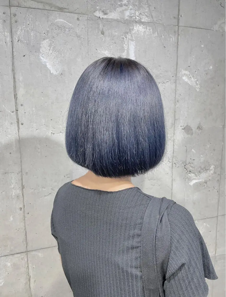 ミディアム カラー カット ヘアカラー トリートメント ヘッドスパ ヘアセット ベージュカラー💖 やすひろのヘアスタイル