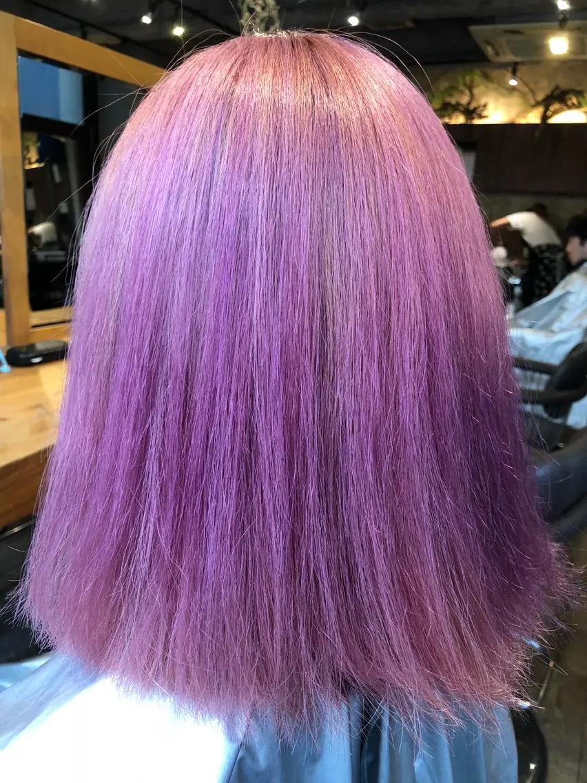 カラー ブリーチ ISHIMORI  のヘアスタイル