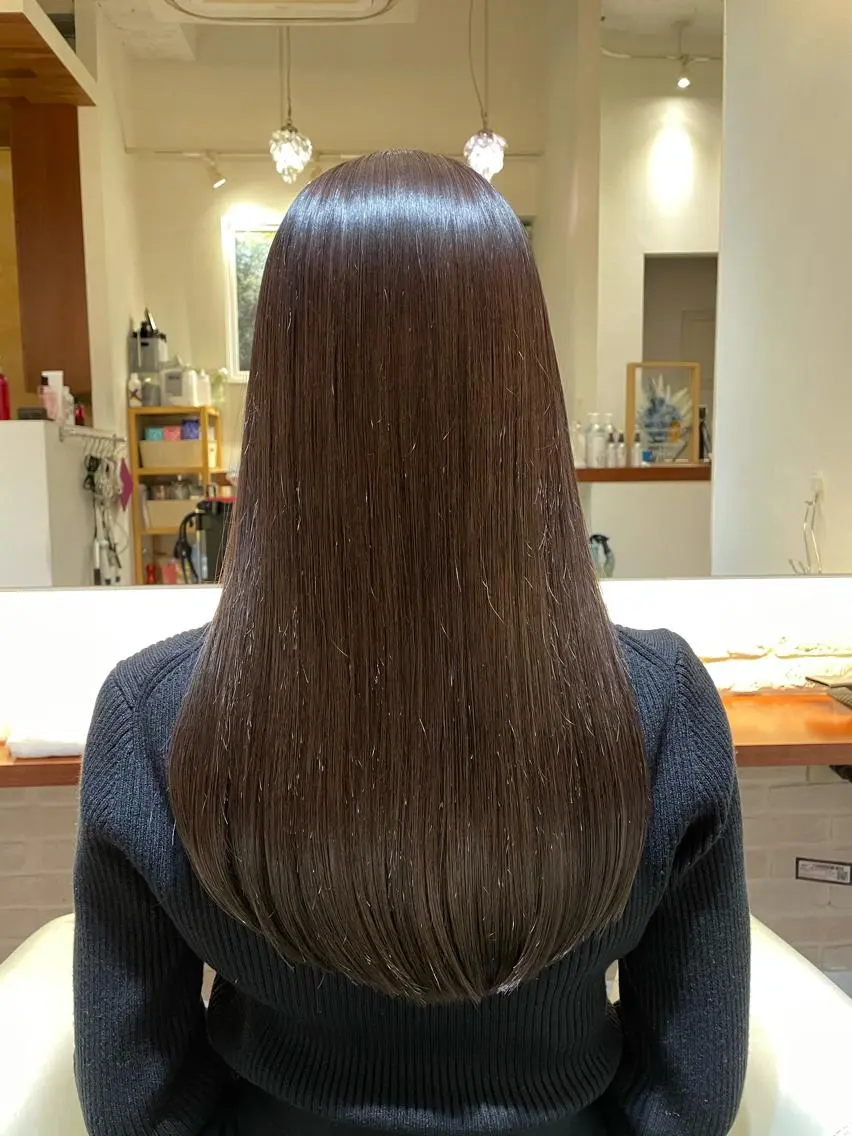 ロング カラー CoCooN 店長 さのえみのヘアスタイル