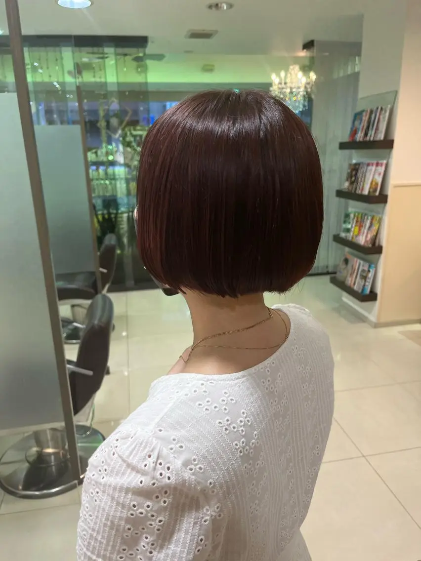 ショート カット ☆似合わせボブ/ ミディアム/mikaのヘアスタイル