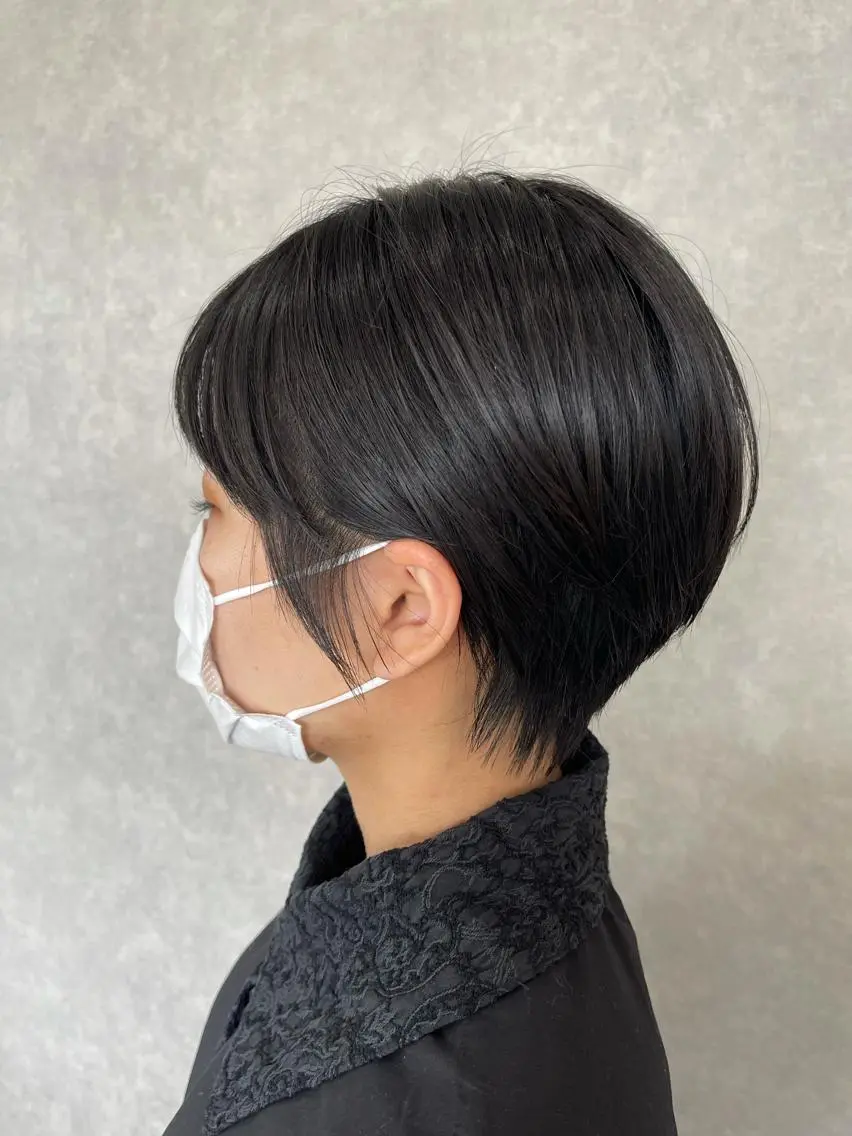 ショート カット トリートメント 一ノ瀬 暁のヘアスタイル
