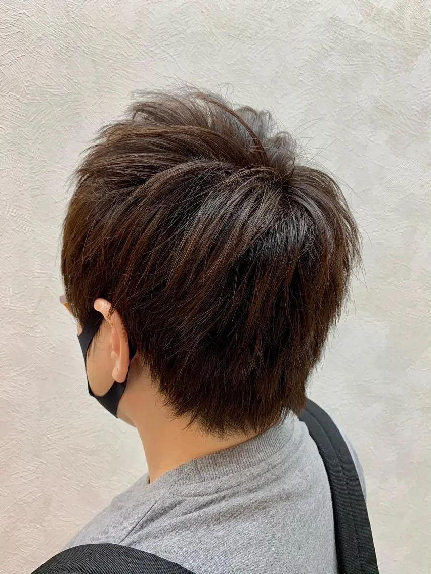 ショート 加藤 産休につき8月末までのヘアスタイル