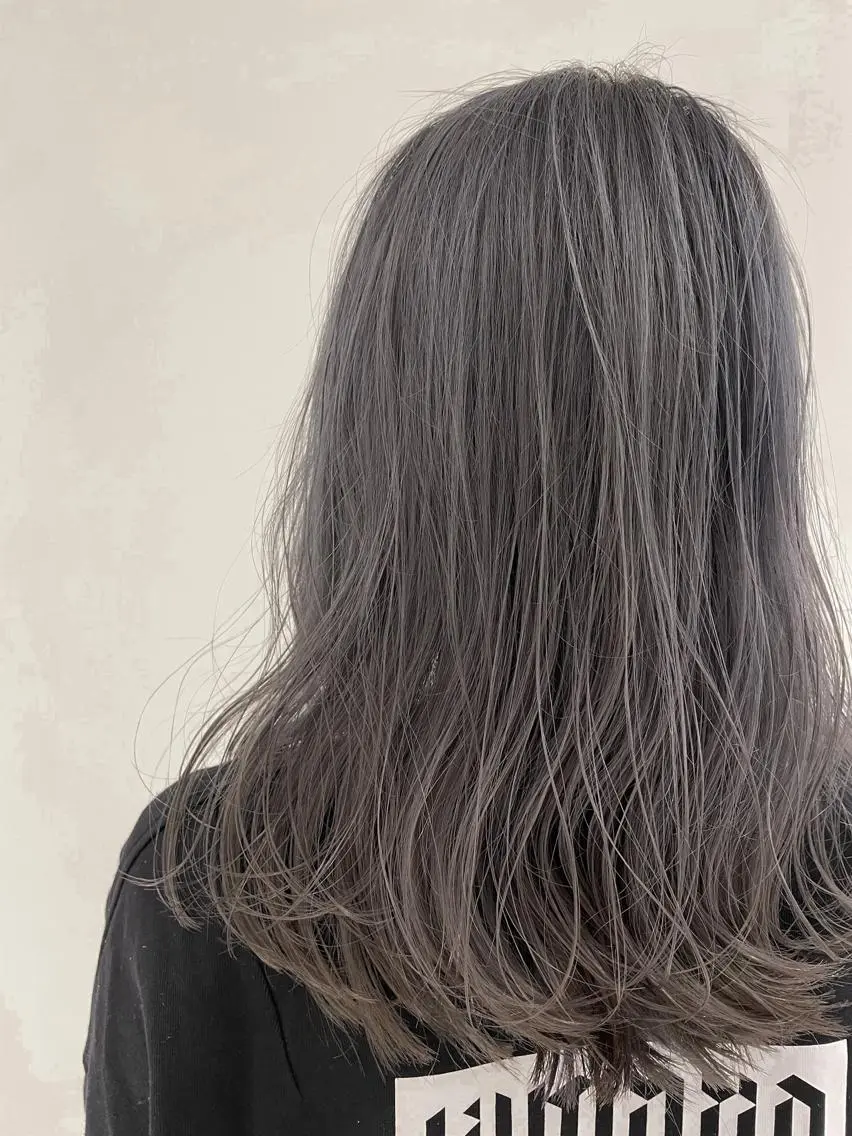 ロング カラー ブリーチ カット ヘアカラー パーマ 縮毛矯正 トリートメント Ma ruのヘアスタイル