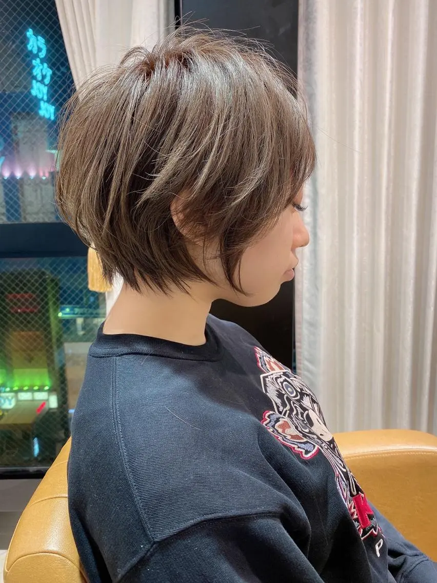 ショート カラー ショート、ボブの達人 東康介✨のヘアスタイル
