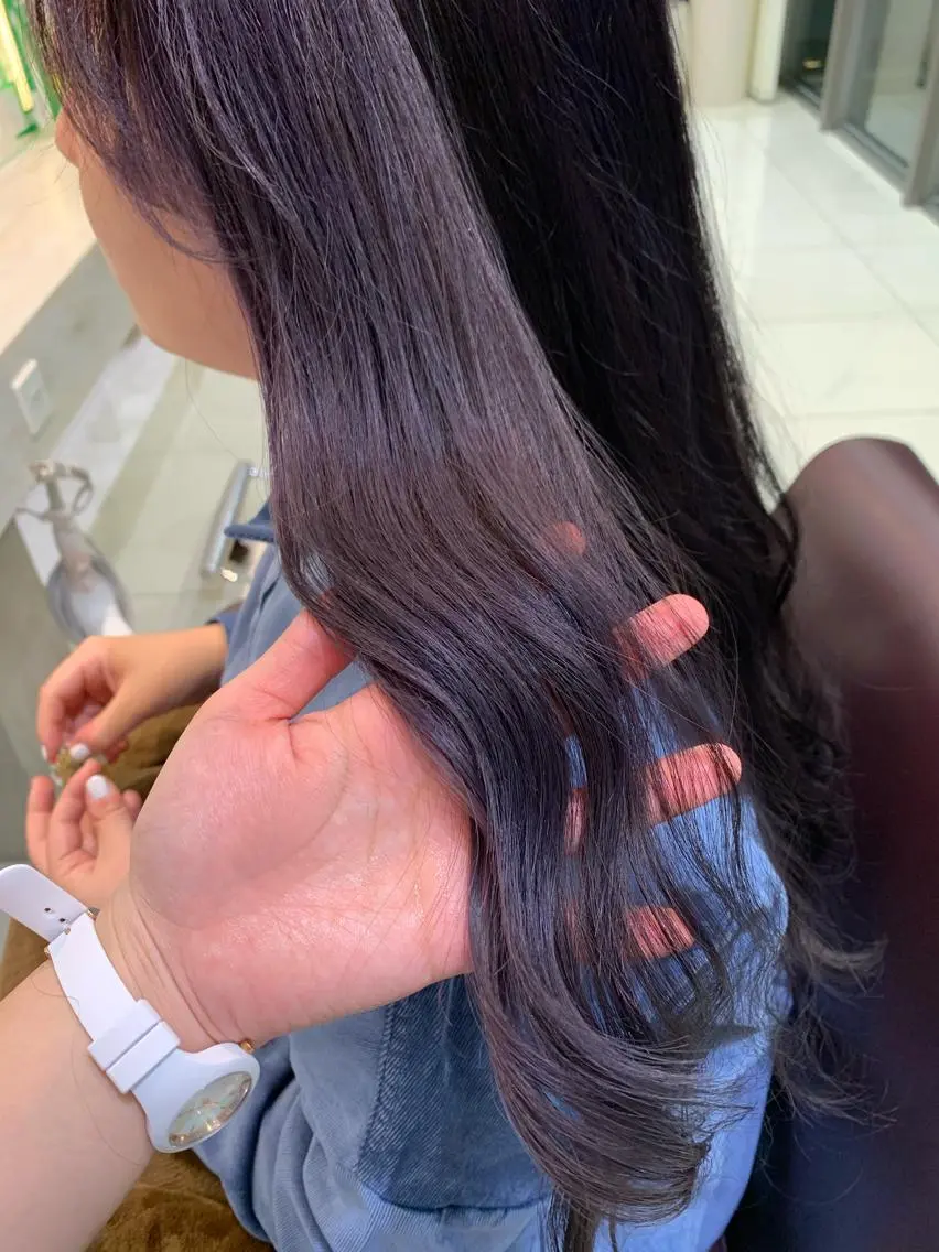 ロング カラー 🌼sunc HINAMI🌼のヘアスタイル
