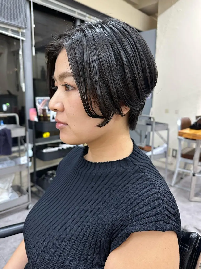 ショート メンズパーマ メンズ特化ryoのヘアスタイル