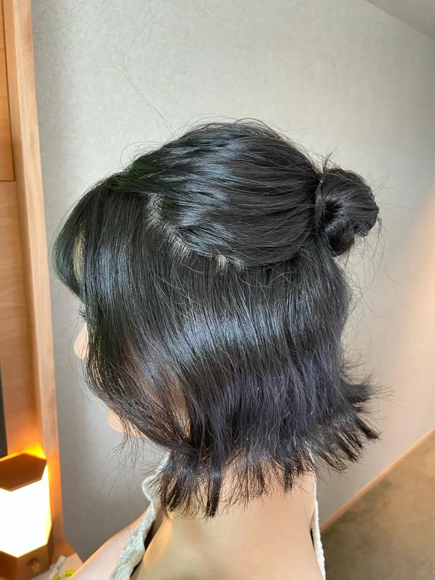 ヘアアレンジ ボブ 🌷栄駅／髪質改善 ヘアセット/モネ🌷のヘアスタイル