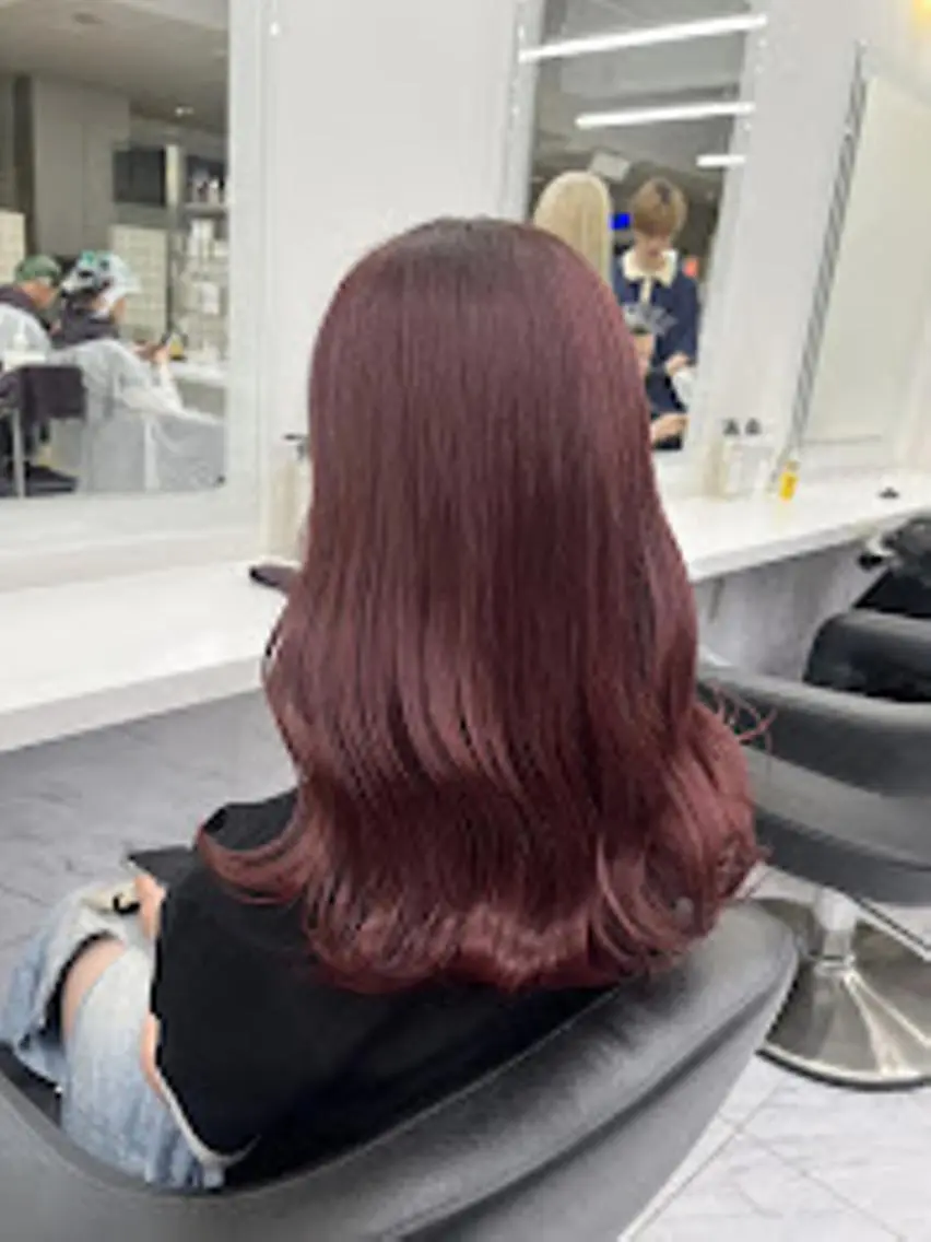 カラー 🪞official FRUITS渋谷🩰のヘアスタイル