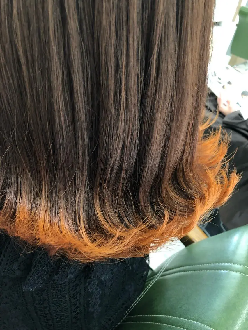 ミディアム 山田 香織のヘアスタイル