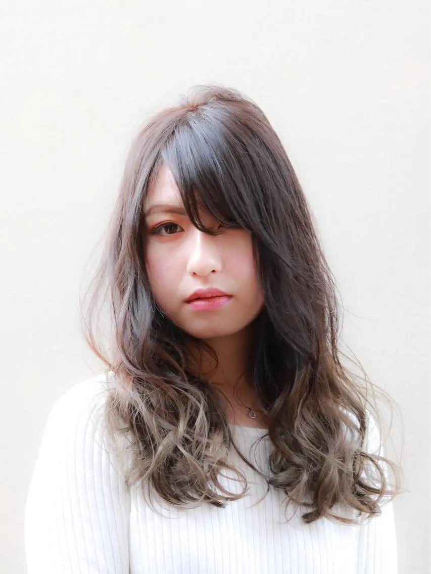 ロング 今井 三智也のヘアスタイル