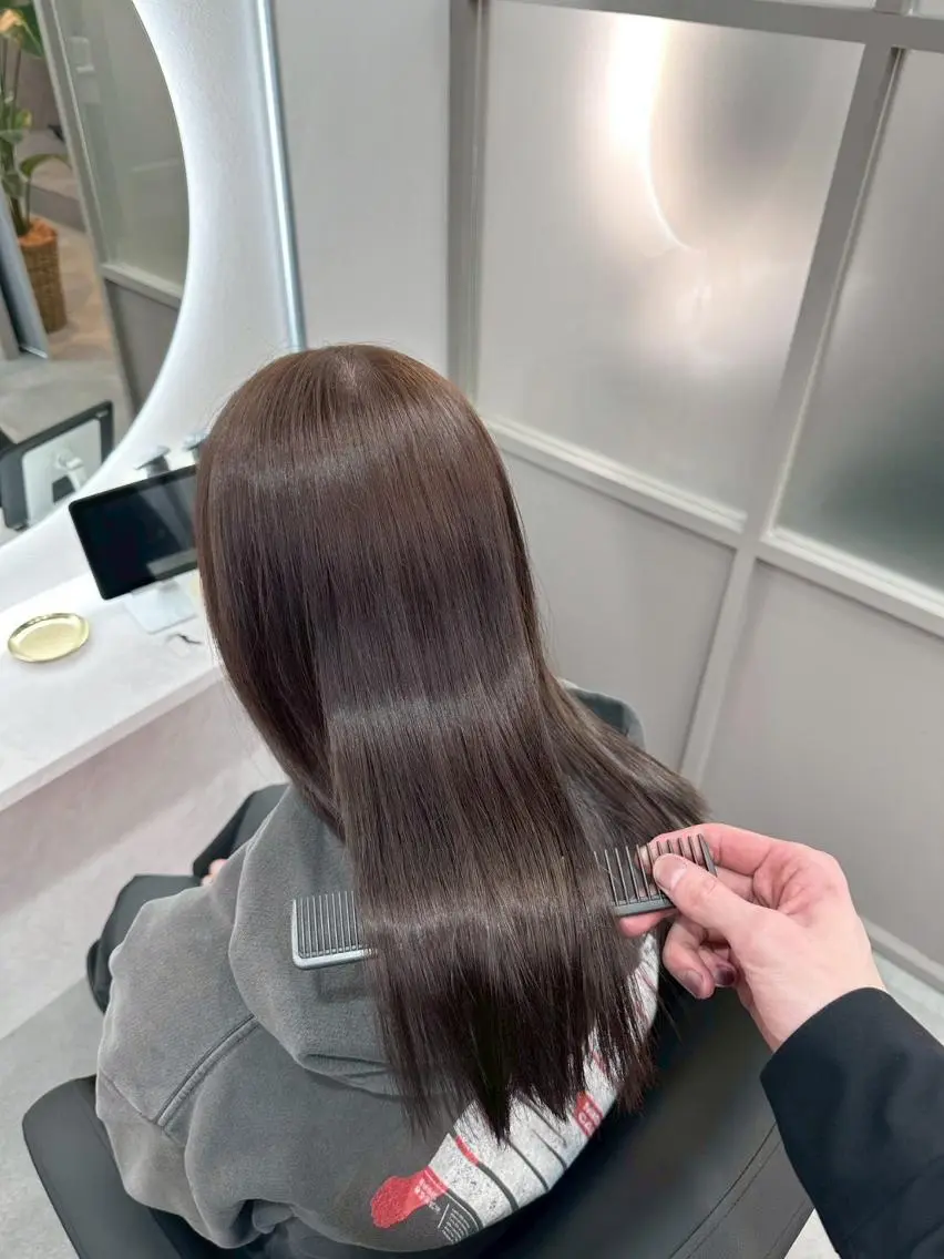 ロング カラー ヘアカラー トリートメント ALLEN hair 京橋店のヘアスタイル