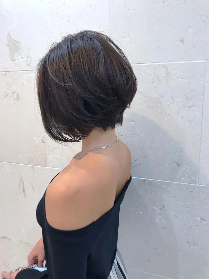 ショート カラー 髪質改善 高橋 勇樹のヘアスタイル