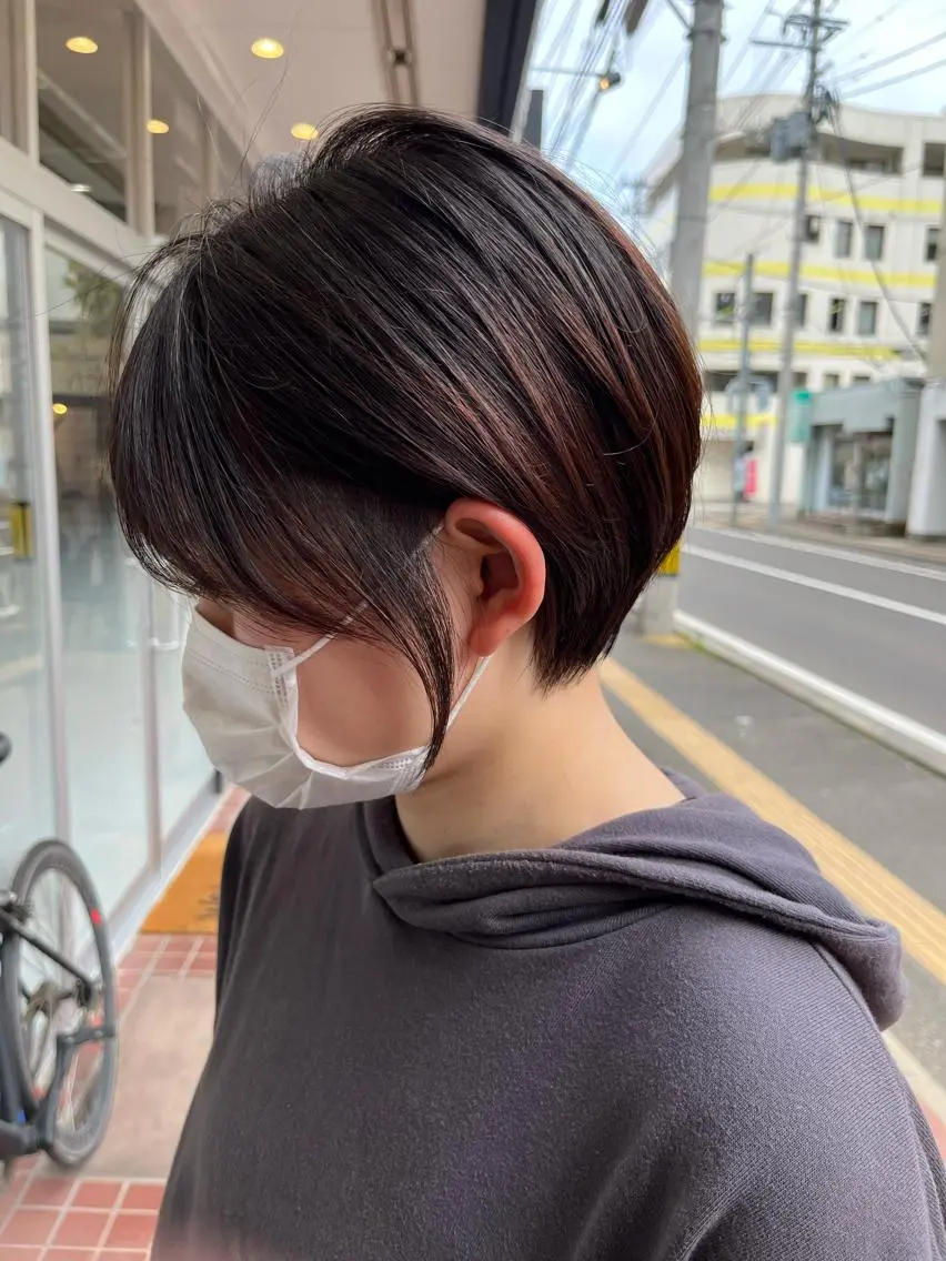 ショート ショートヘア ショート特化✂︎門脇 ~広がらない髪へ~のヘアスタイル