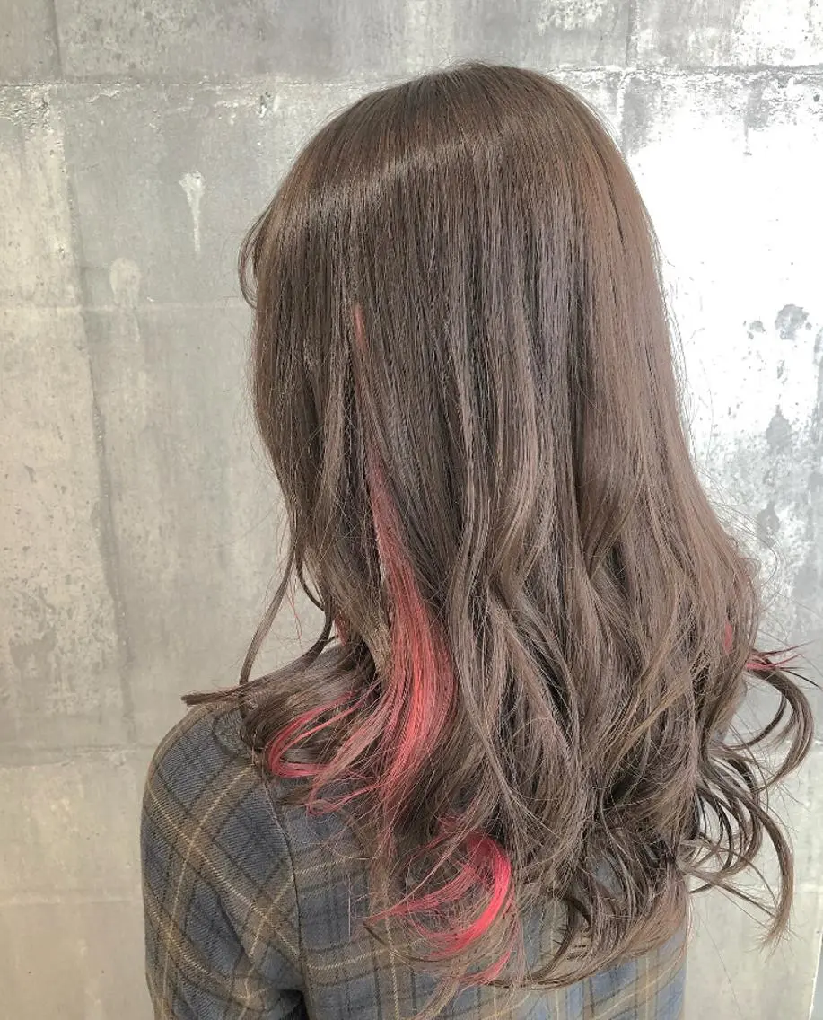 ロング カラー パーマ ヘアアレンジ メンズ キッズ ネイル マツエク・マツパ カット ヘアカラー トリートメント EnBlesS西宮 マンツーマン神道有基のヘアスタイル