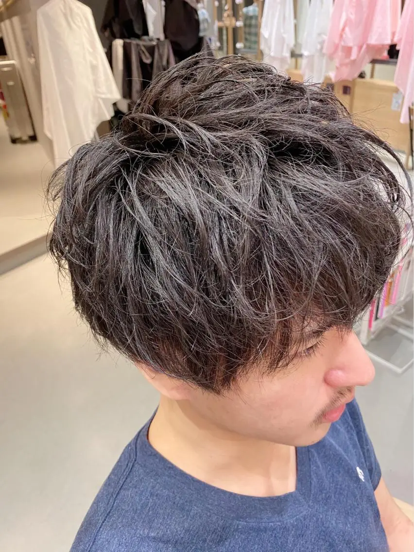 ショート メンズ マッシュ 刈り上げ カット 梅田茶屋町メンズ 専門美容師 山元一平のヘアスタイル