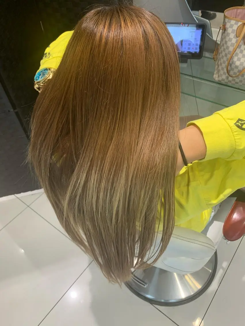 ロング カット ヘアカラー トリートメント ヘアセット ✨上村 潤平✨メンズヘア✨のヘアスタイル