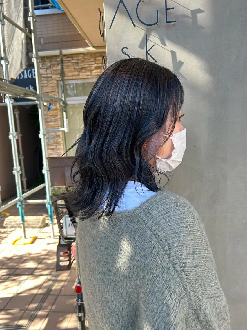 ミディアム カラー ブリーチ/ヘアセット 🪞🌙minamiのヘアスタイル