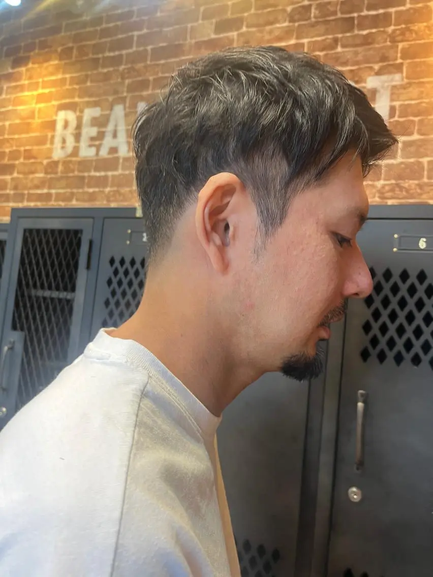 ショート カラー パーマ ヘアアレンジ メンズ キッズ ネイル マツエク・マツパ アイブロウ メンズブリーチ メンズハイライト メンズインナーカラー メンズ韓国風 ブリーチ 久木原 ゆりのヘアスタイル