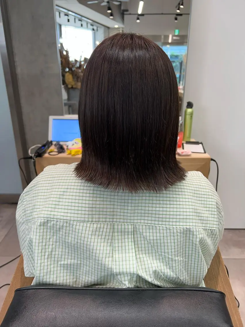 ショート カラー ヘアカラー トリートメント 🌞レイヤー×カラー 前川那津美🌞のヘアスタイル