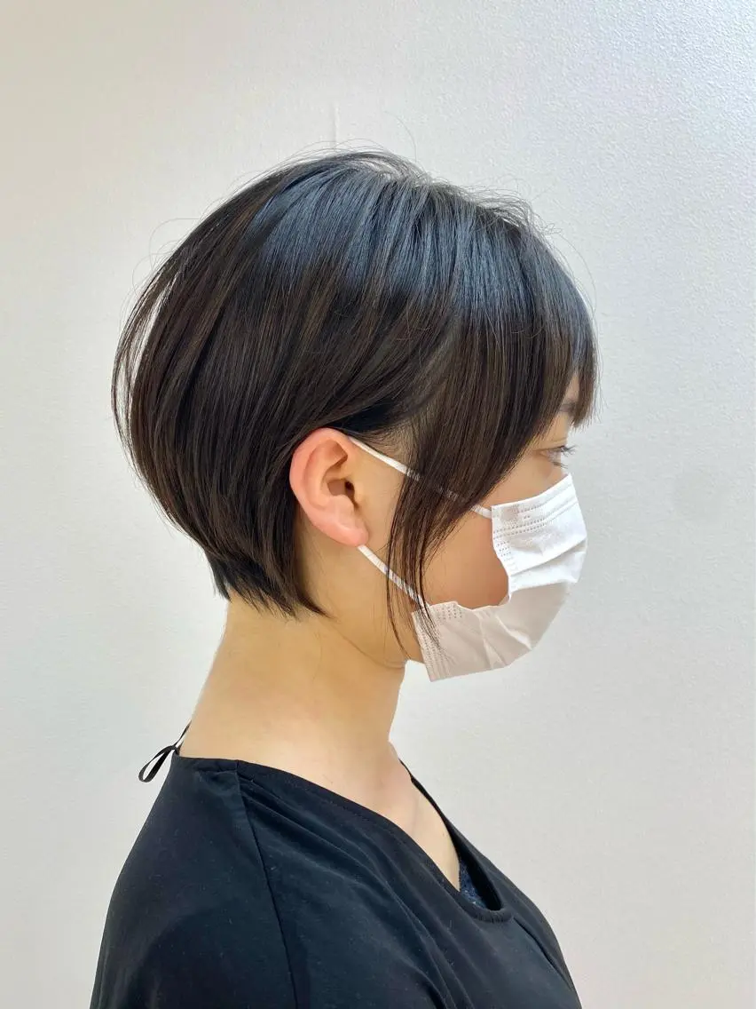 ショート カット ヘアカラー トリートメント 🍃ショートヘア🍃 北林春樹のヘアスタイル