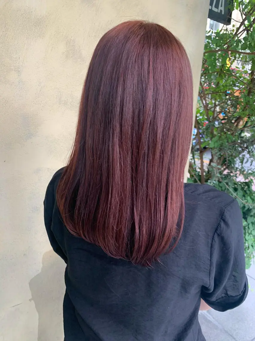 カラー ブラウンカラー オレンジ オレンジブラウン ヘアカラー 艶髪/髪質改善 ♡Tsuzumiのその他イメージ