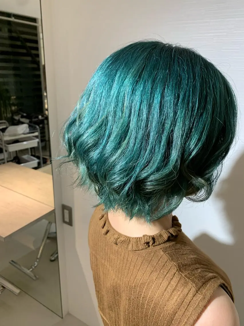 ショート ヘアカラー トリートメント ヘアセット モテ髪提案します💕 髪質改善宗一郎のヘアスタイル