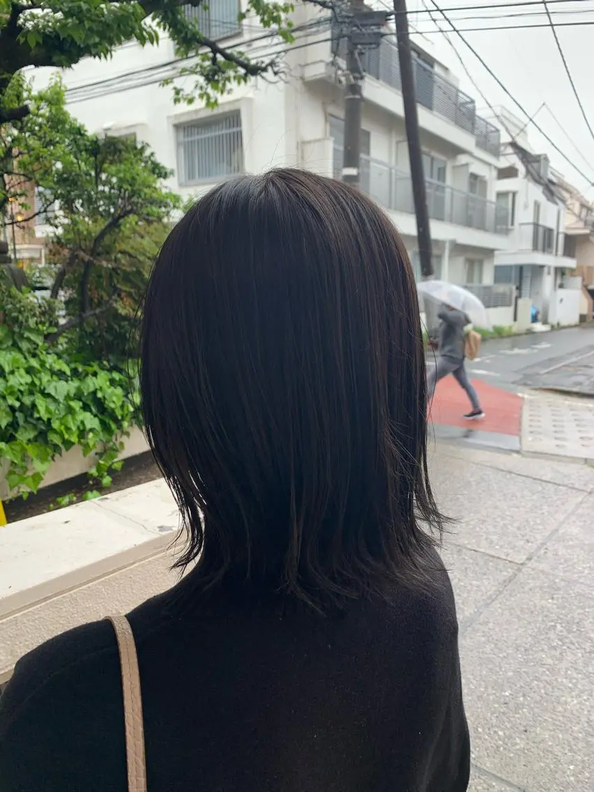 ミディアム ヘアカラー 小島 颯太のヘアスタイル